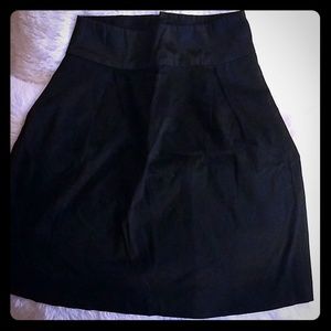 Black skirt.